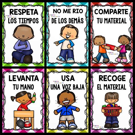 normas de clase carteles  decorar instagran imagenes educativas