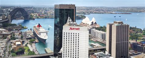 hotel  sydney australia sydney harbour marriott hotel  circular quay