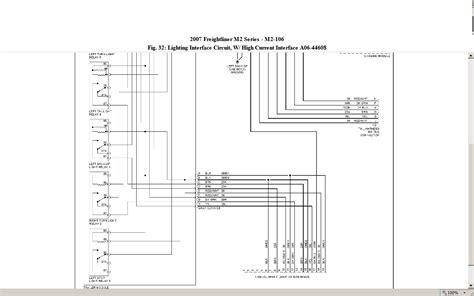 freightliner  chassis module diagram wiring