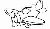 Avionetas Teco Colorir Aircraft sketch template