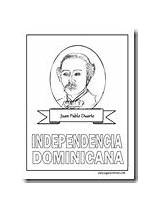 Dominicana Duarte Independencia Patria Rep sketch template