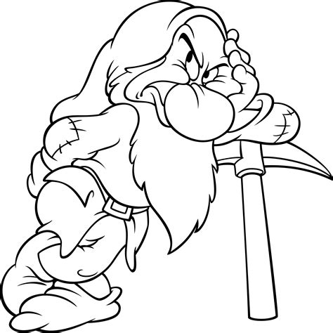 gnome coloring pages    print