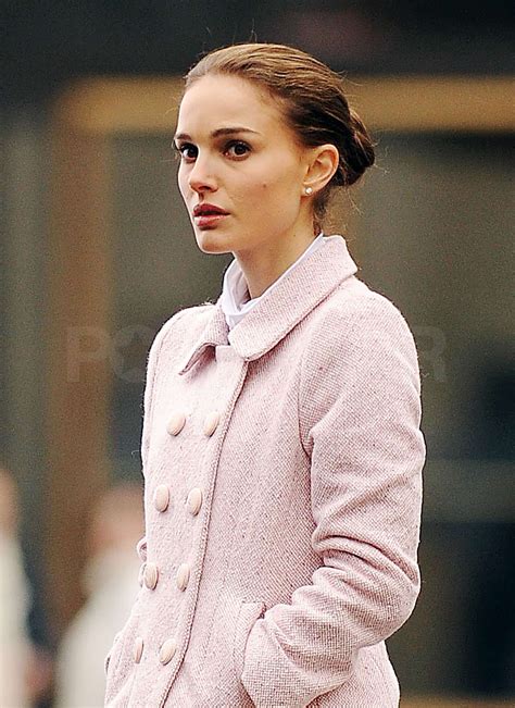 photos of natalie portman filming black swan in nyc popsugar celebrity