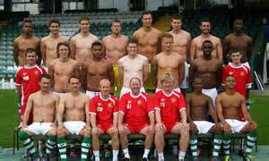 Professional Football Team Pose Topless In Annual Photoshoot After