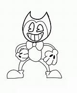 Bendy Coloringhome Coloringonly sketch template