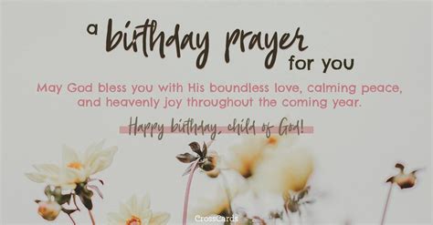 birthday prayers beautiful blessings for myself and loved