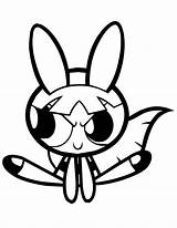 Powerpuff Girls Coloring Pages Blossom Kids Printable sketch template