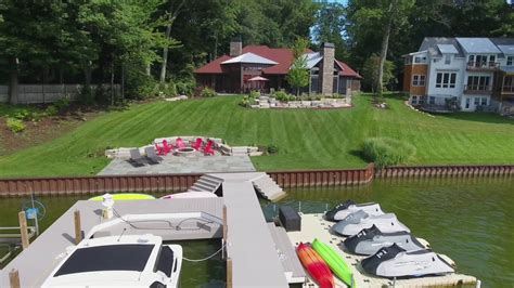 grand rapids landscaping aerial photography youtube
