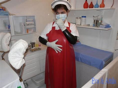 nurse eva prête pour punir rubber clinic fetisch