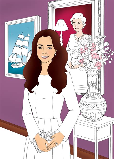 princess kate coloring book  soothe  weary soul late