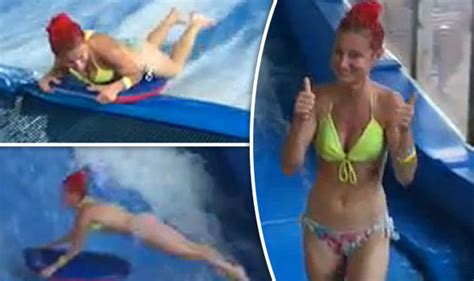 Watch This Bikini Girl Desperately Try To Stay Upright On A Surfboard