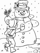 Snowman Coloringpages1001 sketch template