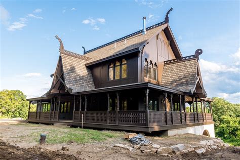 rnorse built   dragestil house viking style