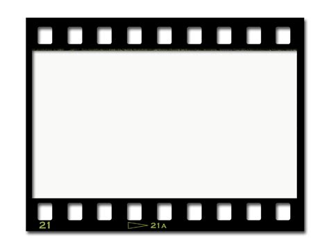 blank film strip template clipart