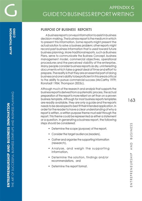 business report templates format examples templatelab