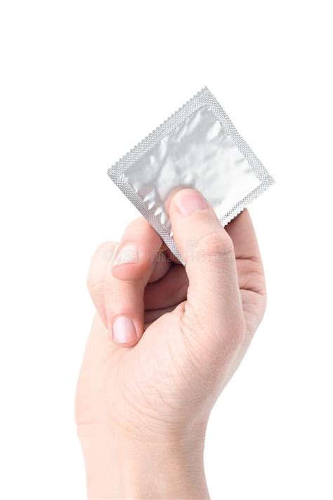 rood condoom met open die pak op wit wordt geisoleerd stock afbeelding image  penis liefde