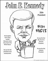 Coloring Pages Kennedy President Presidents John Color Sheets Printable Template Patriotism Quotes Getcolorings Quotesgram Freekidscrafts Print Contributor sketch template