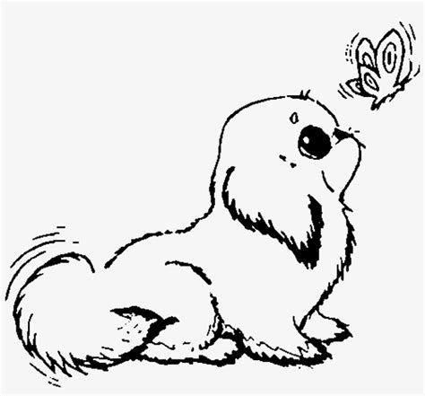 coloring pages cute puppies baby dog coloring pages png image
