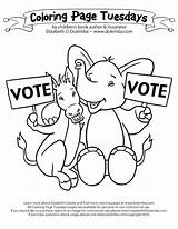Coloring Pages Election Nate Vote Independence Constitution Big Kids College Mexican Congress Tuesday Color Getcolorings Preschool Printable Getdrawings Dulemba Hard sketch template