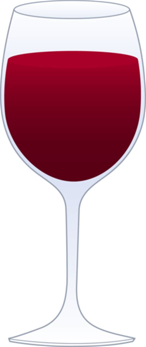 Glass Of Red Wine Free Clip Art