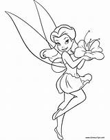 Coloring Rosetta Pages Fairy Printable Flower Fairies Disneyclips Holding sketch template