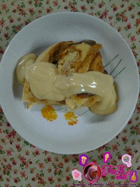 Faa Rosli Pemanggang Ajaib S Bread Pudding With Vanilla Sauce