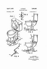 Patents Patent Toilet Google Seat Lifter Drawing sketch template