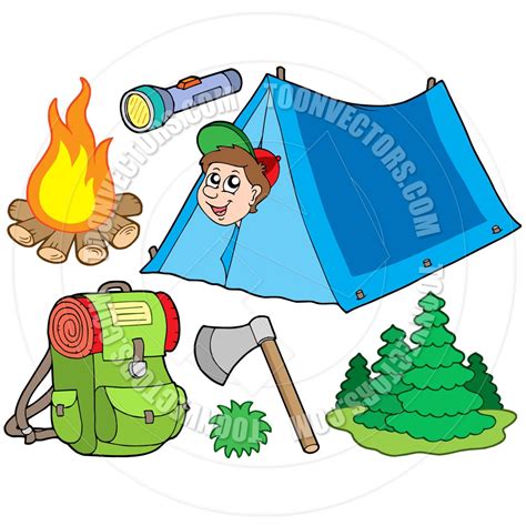 Camping Cartoons Clipart Free Download On Clipartmag