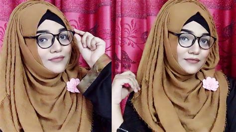 Hijab Style With Glasses Comfortable Hijab Style With Glass