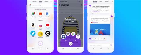 opera touch neuer smartphone browser für einhandbedienung