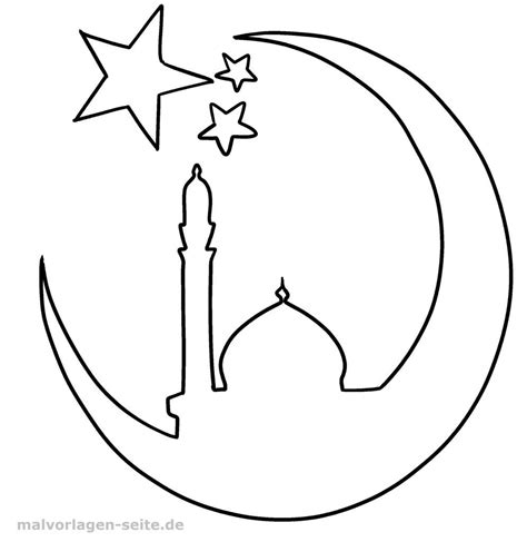 malvorlage islam religion ausmalbild kostenlos herunterladen