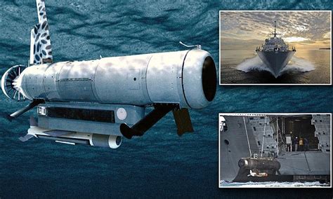 navys underwater drone   invested    detect landmines daily mail