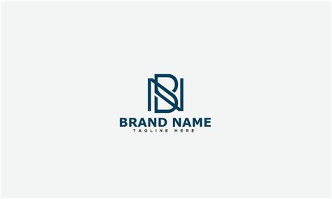 bn logo design template vector graphic branding element  vector art  vecteezy