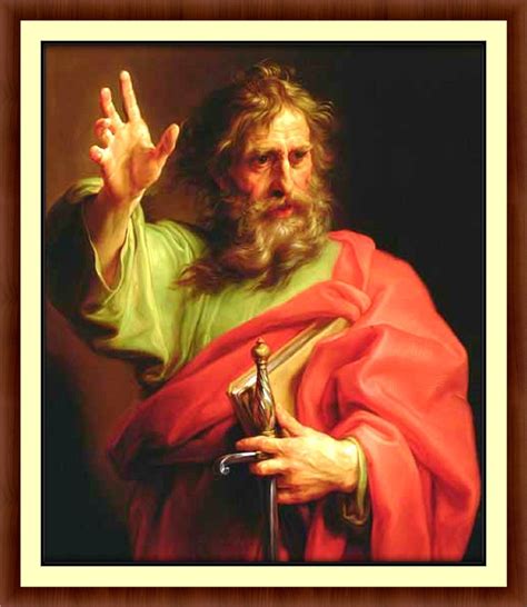 saints saint paul  apostle