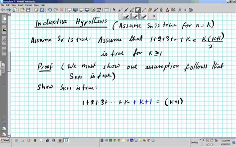 1 Principle Of Mathematical Induction Prove 1 2 3 N N