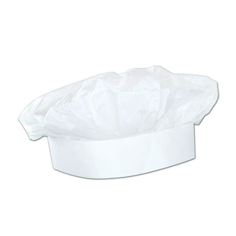 club pack   white solid chefs hat costume accessories walmart