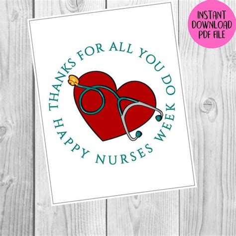instant  happy nurses week nurse appreciation week etsy