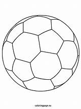 Ball Soccer Coloring Football Drawing Nike Easy Pages Balls Getdrawings Sports Coloringpage Eu sketch template