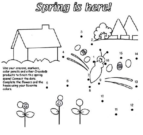 spring   coloring page crayolacom coloring pages