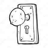 Knob Door Clipart Cartoon Old Drawing Stock Doorknob Vector Clipground Getdrawings Clipartmag Royalty sketch template