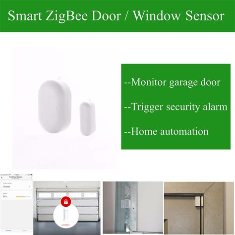 smart zigbee door window open closed sensor for smartthings and hubita