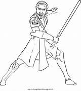 Coloring Pages Jedi Obi Wan Kenobi Wars Star Windu Mace Printable Color Getcolorings Drawing Getdrawings Cartoon sketch template