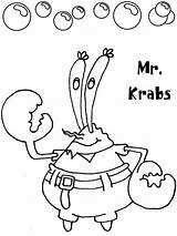 Krabs sketch template