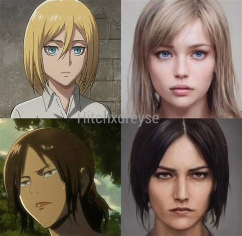 Aot Characters In Real Life Attack On Titan Amino