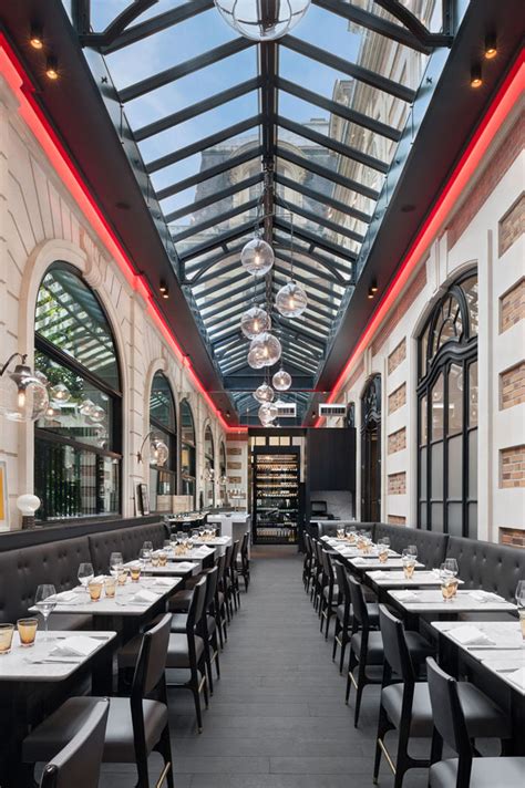 parisian cafe artcurial sophisticated interiors idesignarch interior design architecture