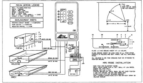 rv holding tank sensor wiring diagram  diagrams