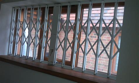 side window wide interior fitted security grille