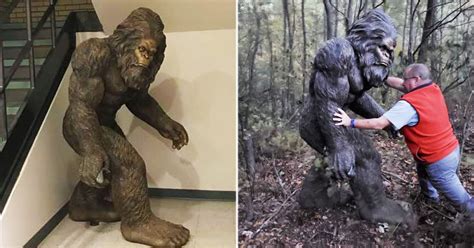 Stolen 6 Foot Tall Bigfoot Statue Found In Avery County Woods