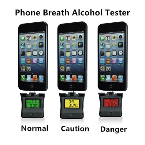 mini iphone alcohol tester breath analyzer breathalyzer  android iphonesamsunghtc