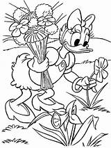 Daisy Coloring Pages Duck Donald Print Bright Colors Favorite Color Choose Kids sketch template